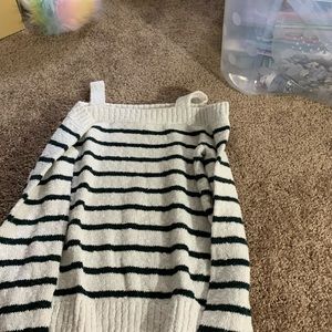 Abercrombie kids cold shoulder sweater